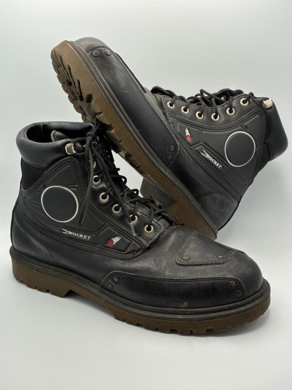 *GUC* JOE ROCKET Orbit Mens MOTORCYCLE Work BOOTS MENS SIZE 11